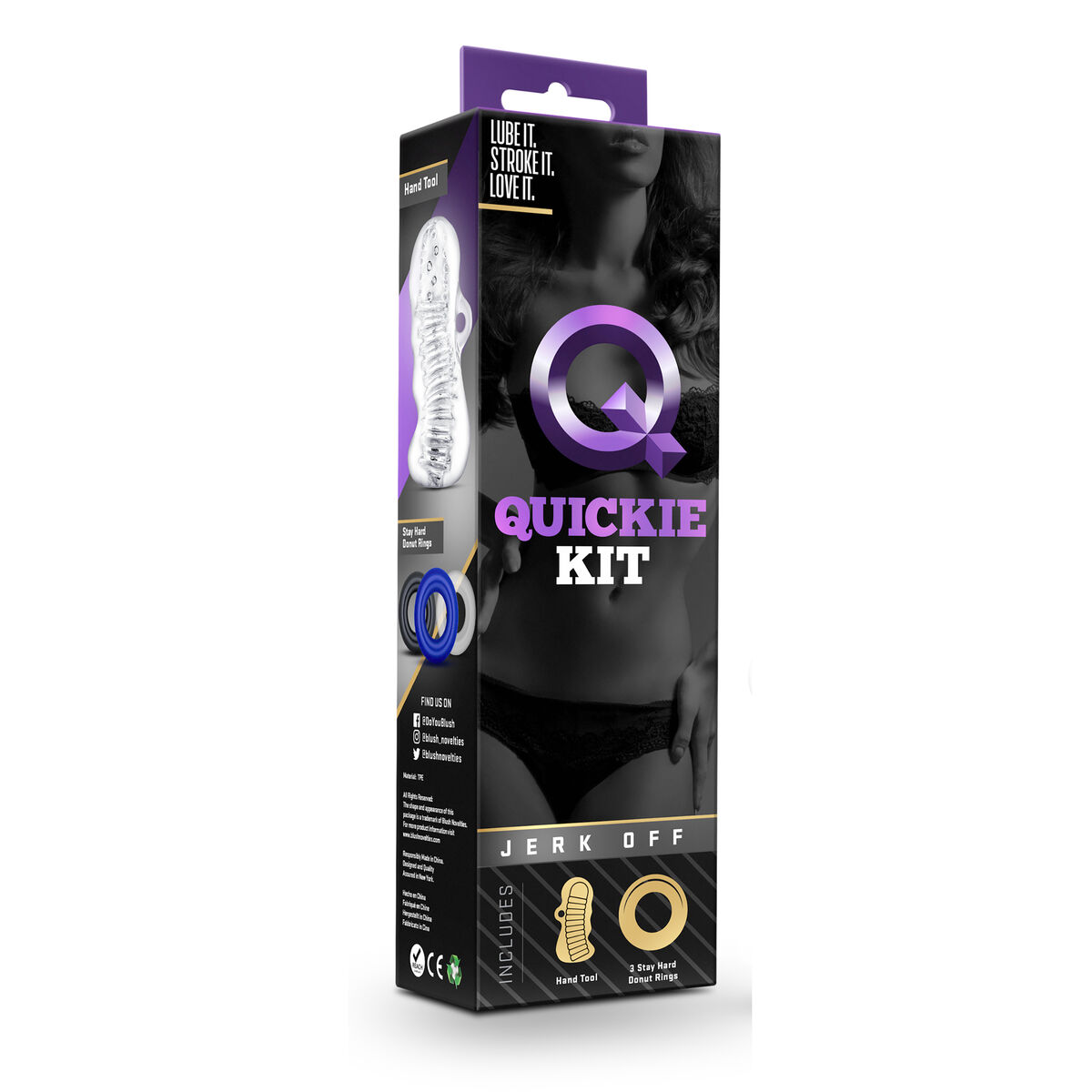 Nakładka na penisa Blush Quickie kit Ø 4,2 cm